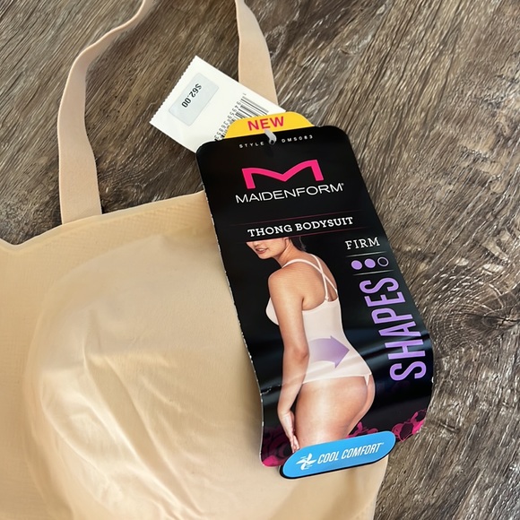 Maidenform Thong Bodysuit Cool Comfort size 2XL new - Picture 4 of 6